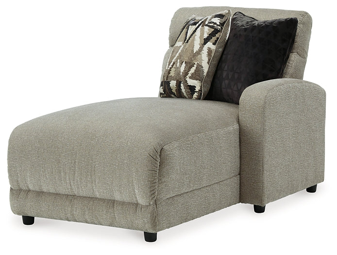 Canapé sectionnel inclinable électrique 7 pièces Colleyville avec chaise longue