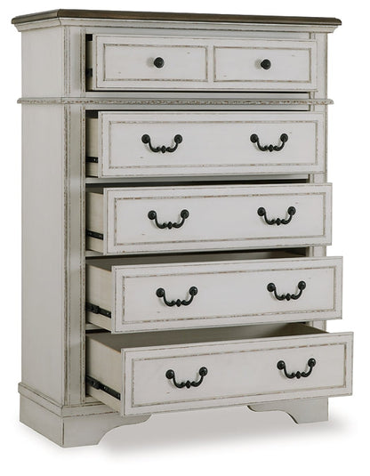 Commode à cinq tiroirs Blendon