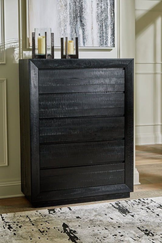 Commode à cinq tiroirs Londer