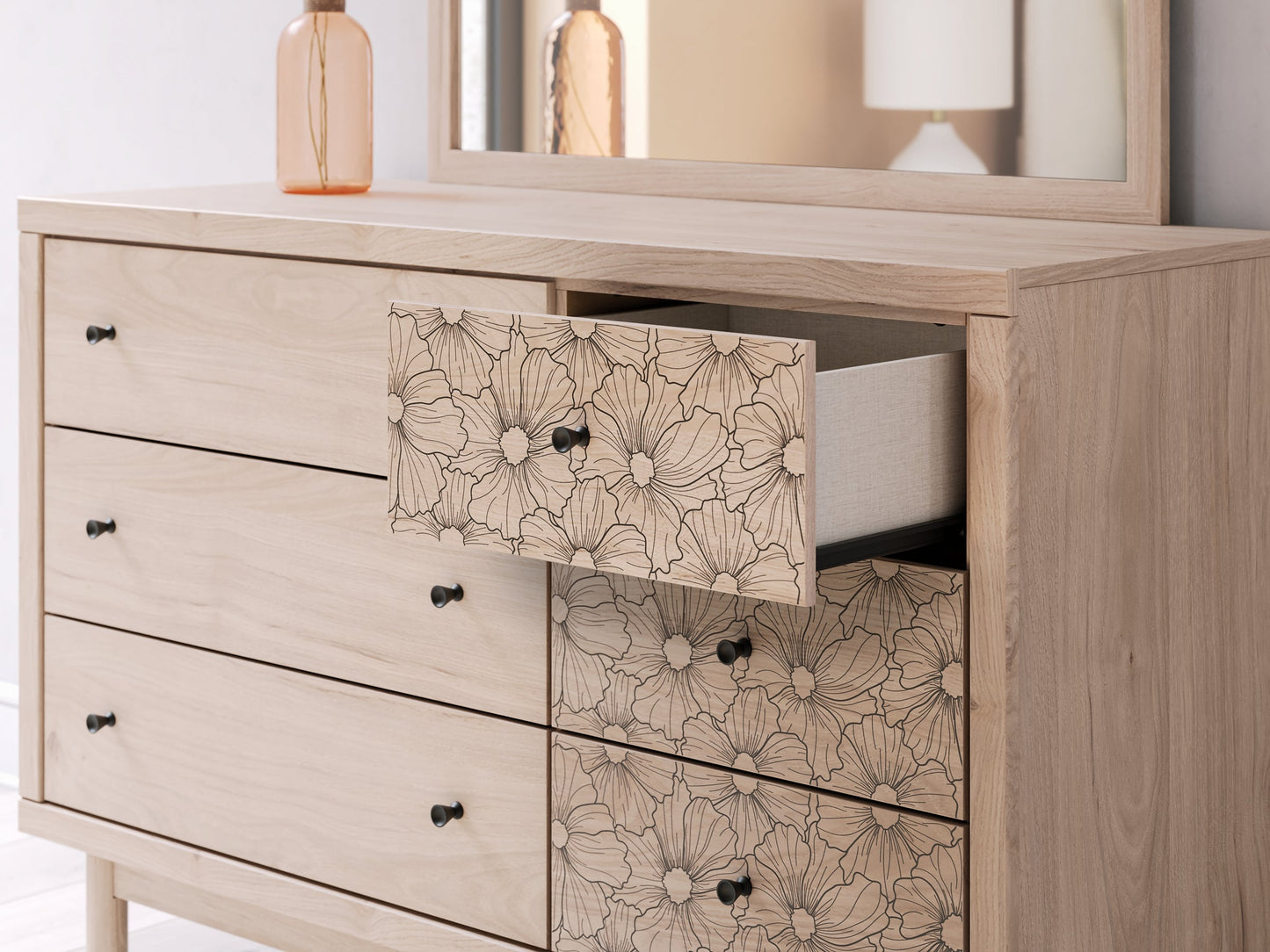 Commode et miroir Arloster
