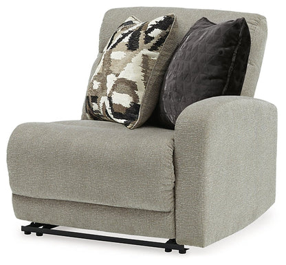 Canapé sectionnel inclinable électrique 6 pièces Colleyville avec chaise longue