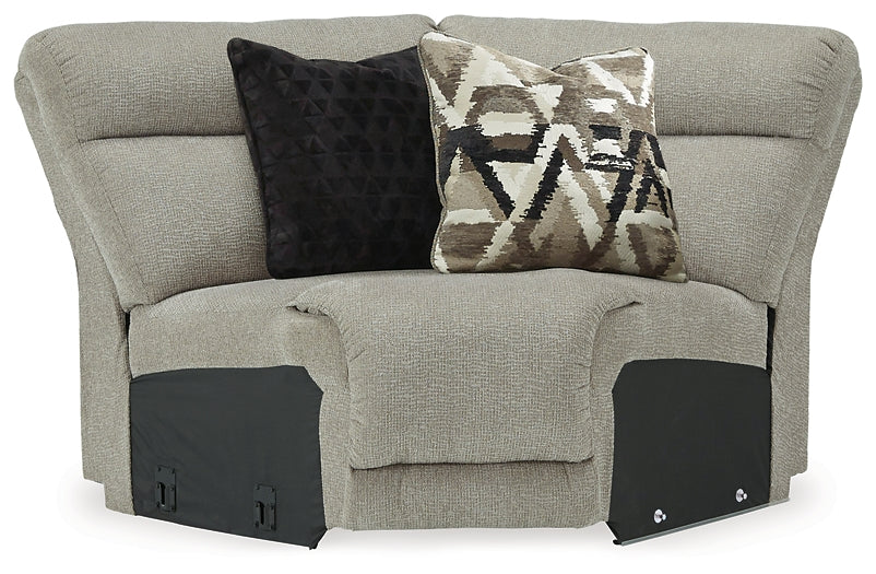 Canapé sectionnel inclinable électrique 6 pièces Colleyville avec chaise longue
