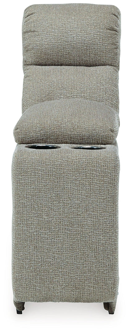 Canapé sectionnel inclinable électrique 6 pièces Colleyville avec chaise longue