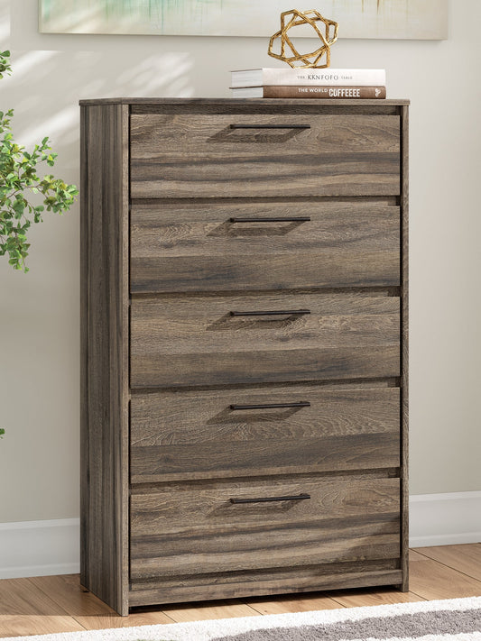 Commode à cinq tiroirs Elbrim