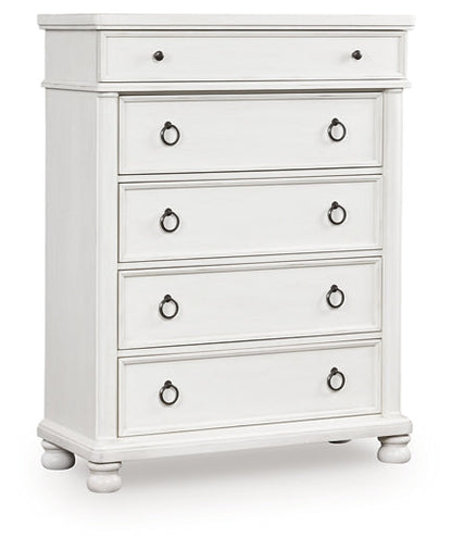 Commode à cinq tiroirs Rowlenstown
