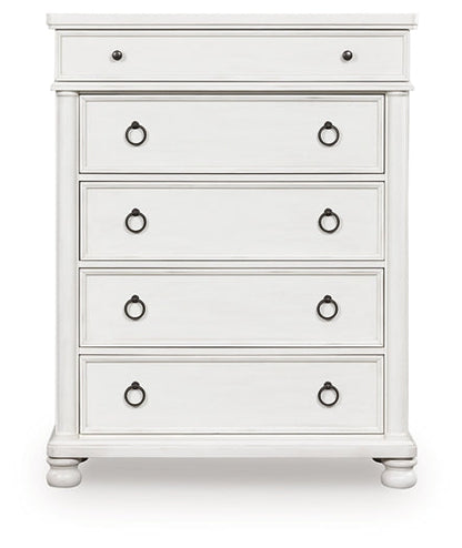 Commode à cinq tiroirs Rowlenstown