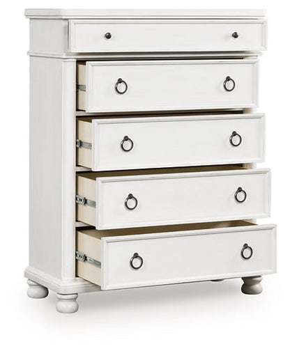 Commode à cinq tiroirs Rowlenstown