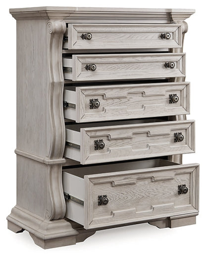 Commode à cinq tiroirs Bruchandi