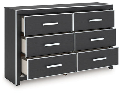 Commode à six tiroirs Zuraleus