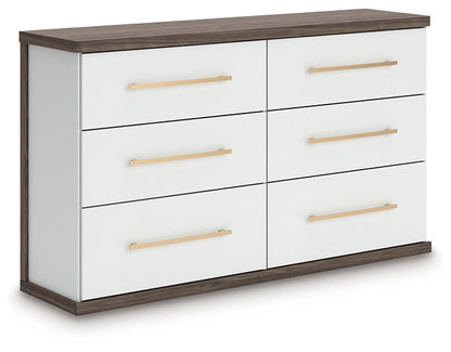 Commode à six tiroirs Kendanport