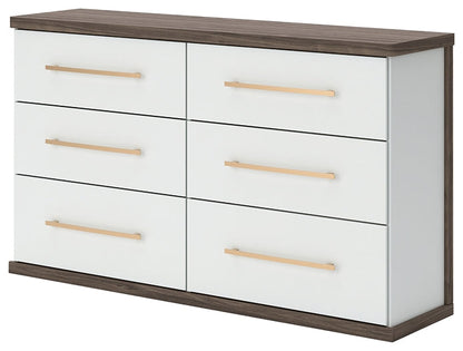 Commode à six tiroirs Kendanport